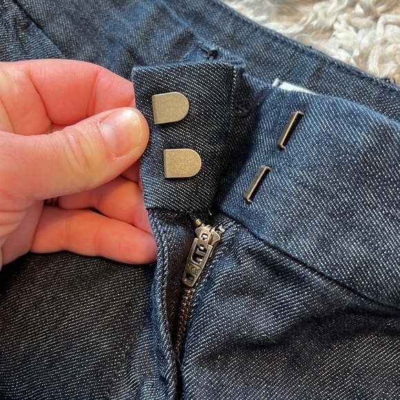 2/$30 - Loft - Dark Wash Jean Shorts - Picture 7 of 7